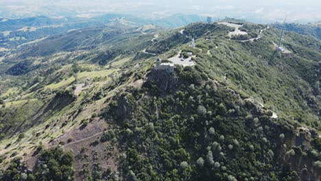 aerial view of mt