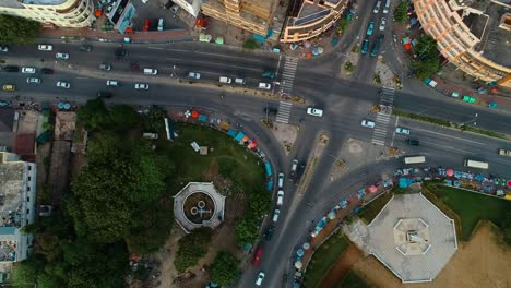 aerial view of the city of dar es salaam