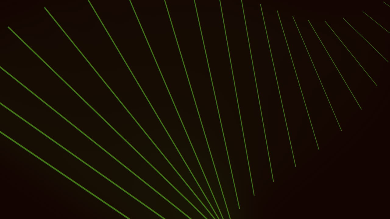 An intricate design featuring green lines on a black backdrop forms a visually appealing pattern that could enhance various projects or serve as a standalone graphic element
