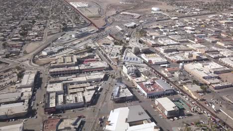 Drone-flying-to-the-left-over-Mexico-showing-the-border-of-the-United-States-of-America