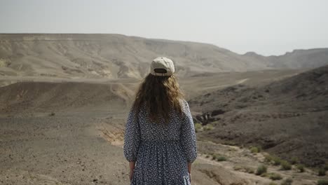 standing in the middle of nowhere in the israeli desert