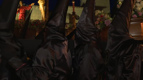 holy week procession at night