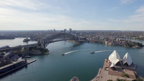 sydney - cinematic flight over the opera house