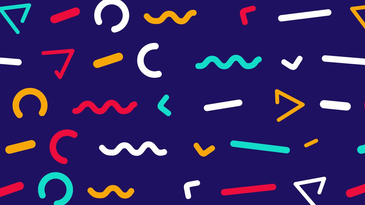 물결 모양의 선 배경