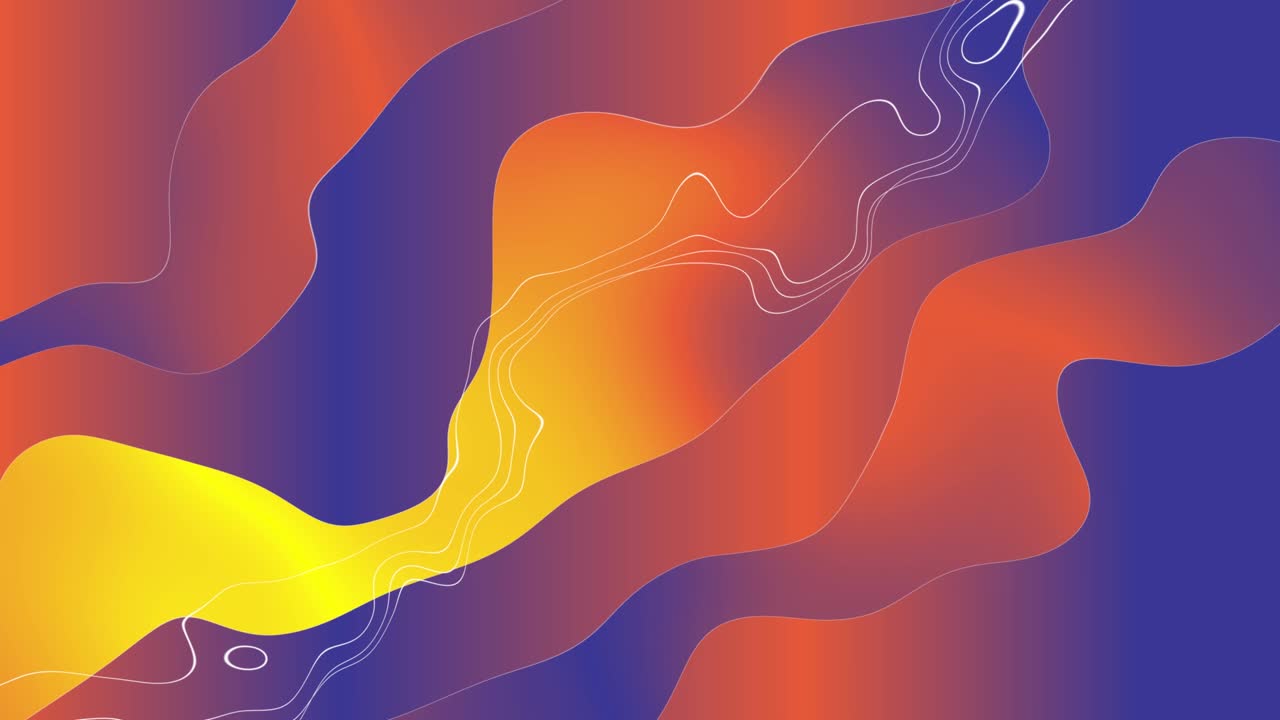 Abstract colorful liquid smooth wavy background motion 17.mp4
