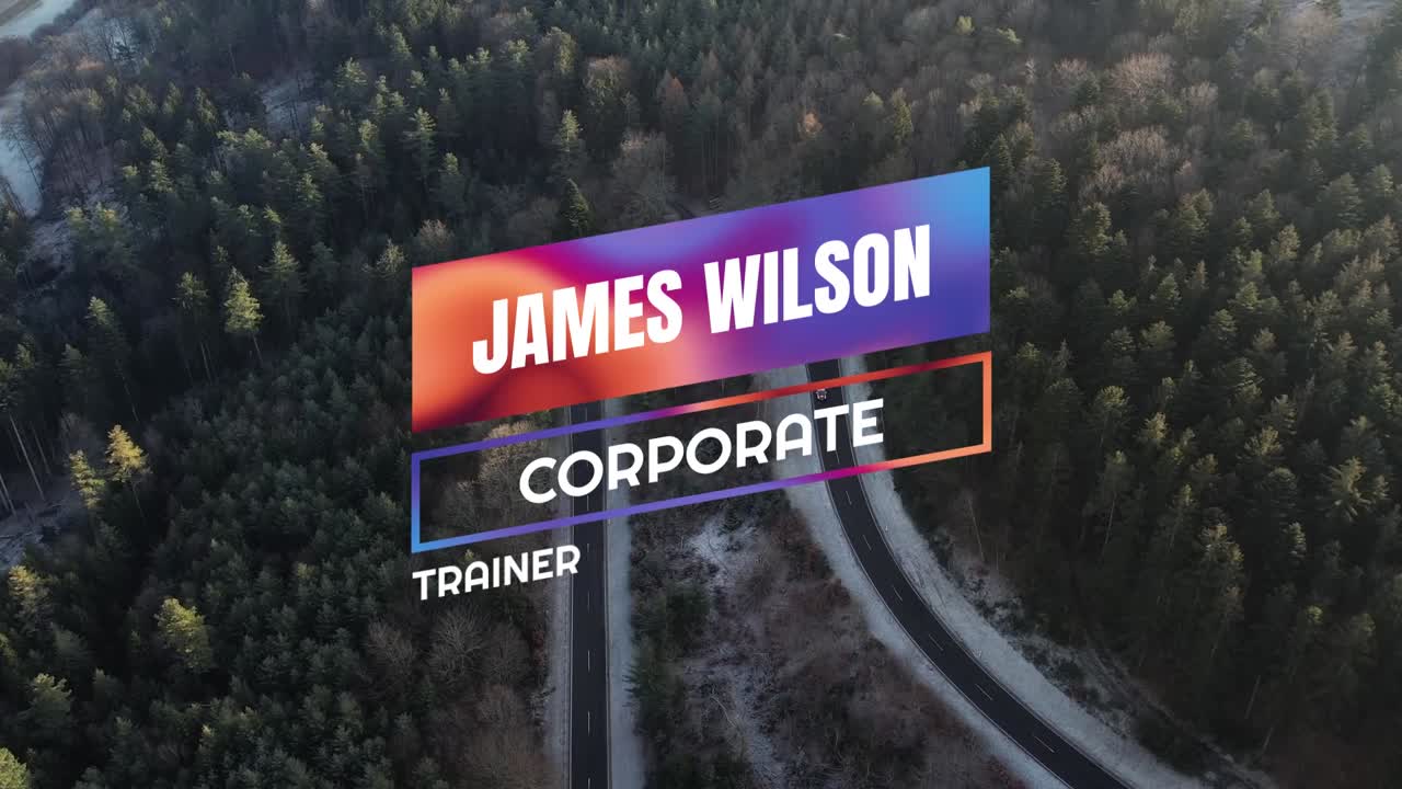 Gradient Skew Titles 08 Corporate Skew Titles Adobe After Effects 2022 Resolution 3840×2160