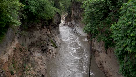due to the monsoon, bagmati river flow has increased in kathmandu, nepal