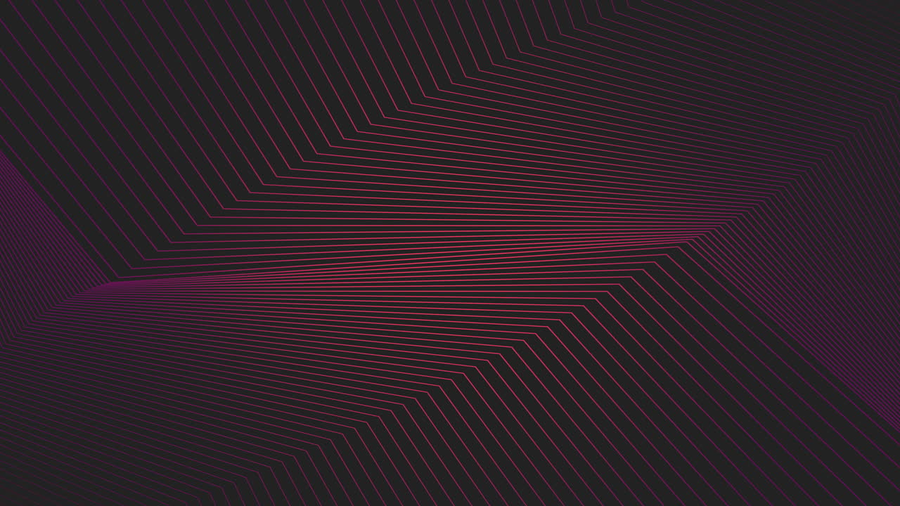 Red lines pattern in dark space
