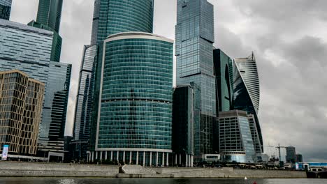 centro internacional de negocios de moscú los llamados rascacielos de la ciudad de moscú, consisten en grupos de negocios, residenciales y estilo de vida, el 25 de julio de 2019 en moscú, rusia.