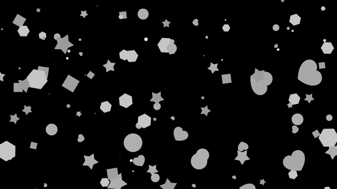 particle pop abstract effect background