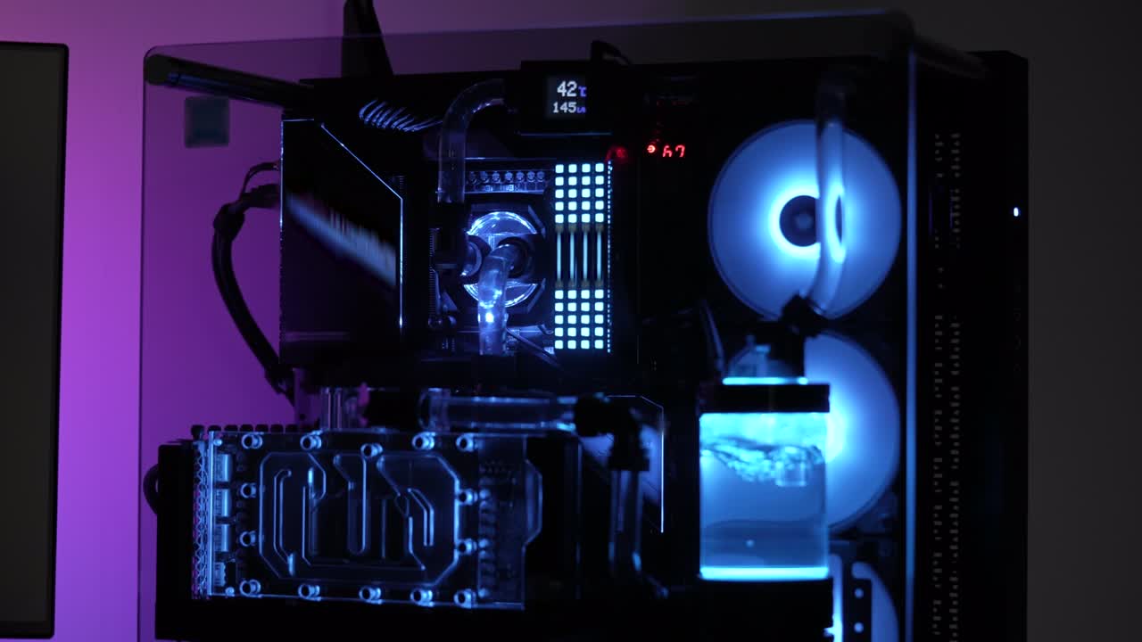 데스크 물 액체 냉각 시스템