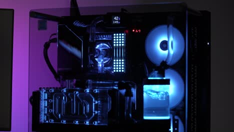 desktop pc water liquid cooling system