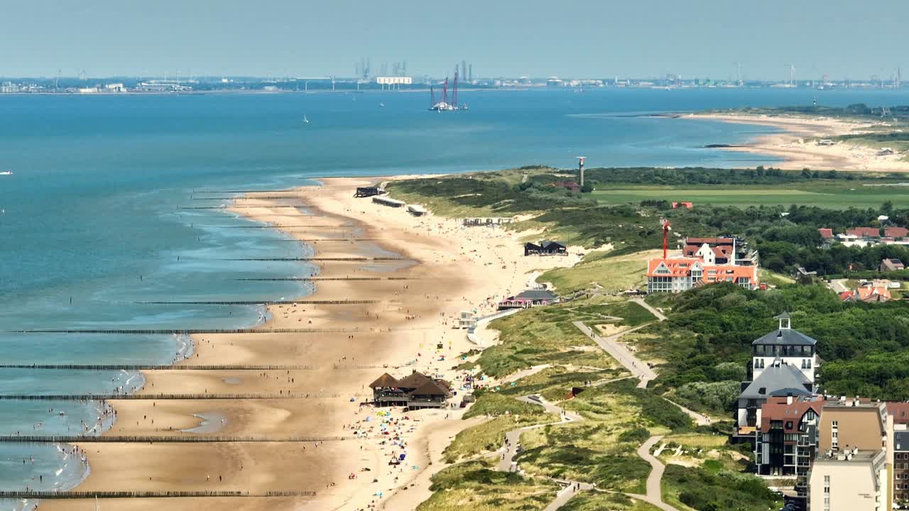 네덜란드의 해변 휴양지 카잔드(cadzand)