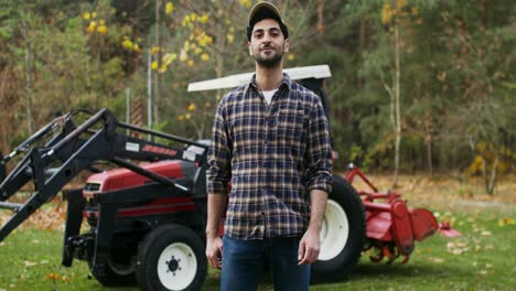 farmer at work