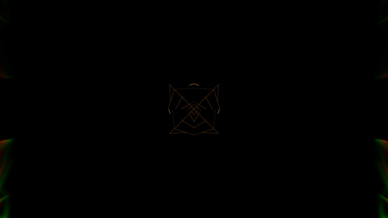 мерцающий свет. абстрактное движение. петля vj