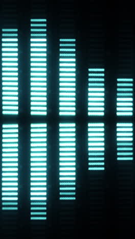 graphic equalisers in vertical format
