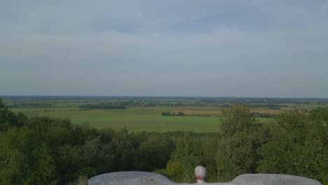 lilienthal monument flying hill summer germany