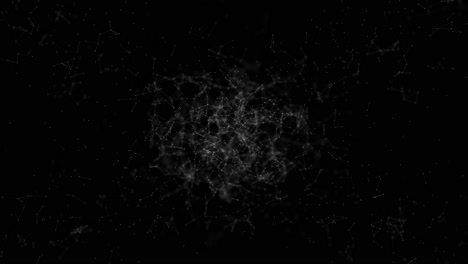 visualización de la red abstracta