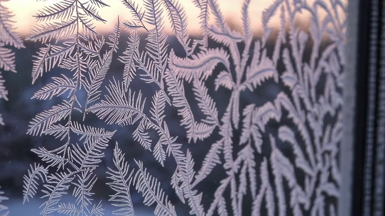 Frosty Window Pattern