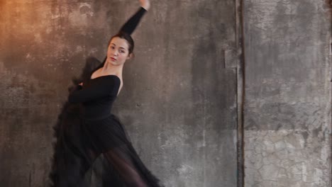 ballet dancer in studio