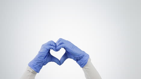 manos del corazón, atención médica y médico con apoyo