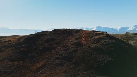 hikers on a mountain top