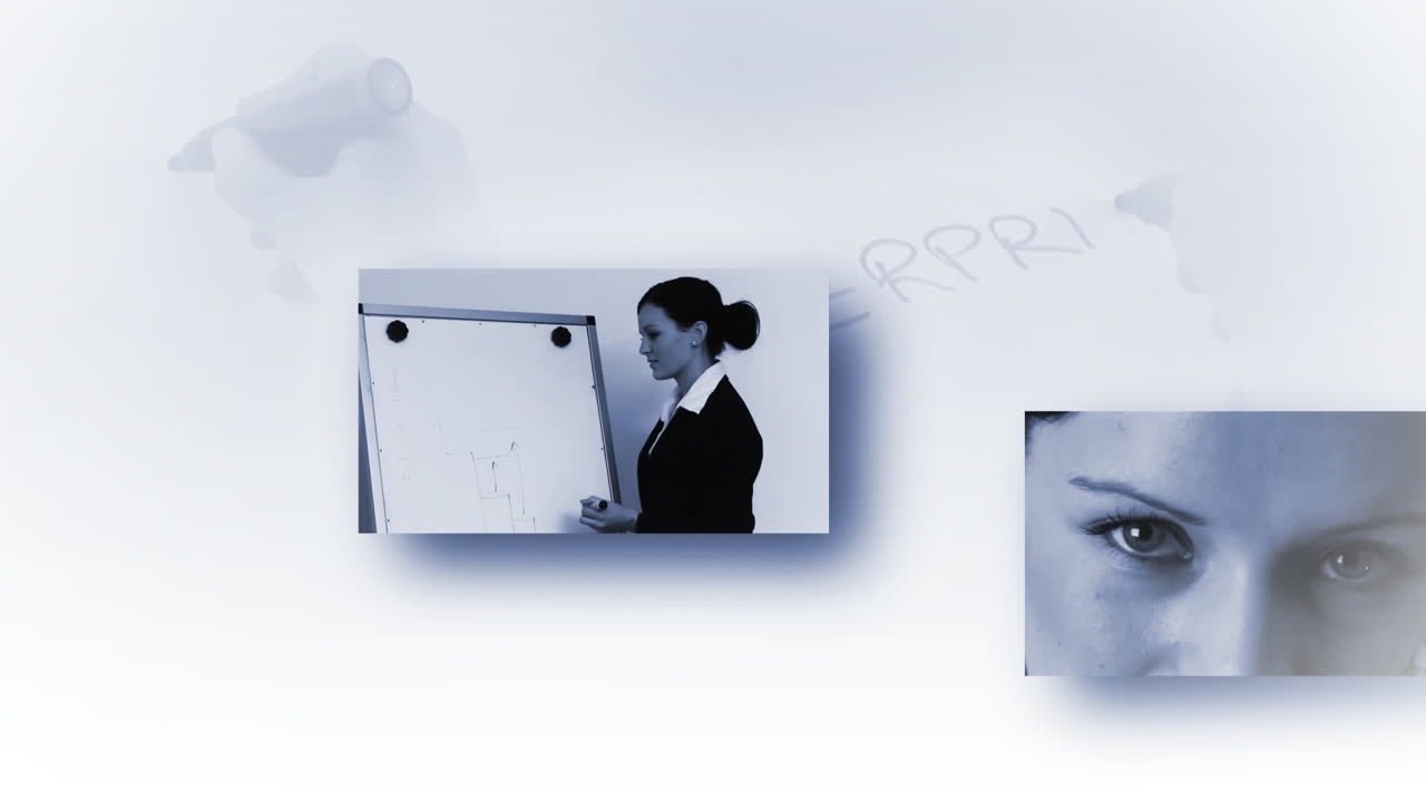 비즈니스 팀 영상 몬태지 3