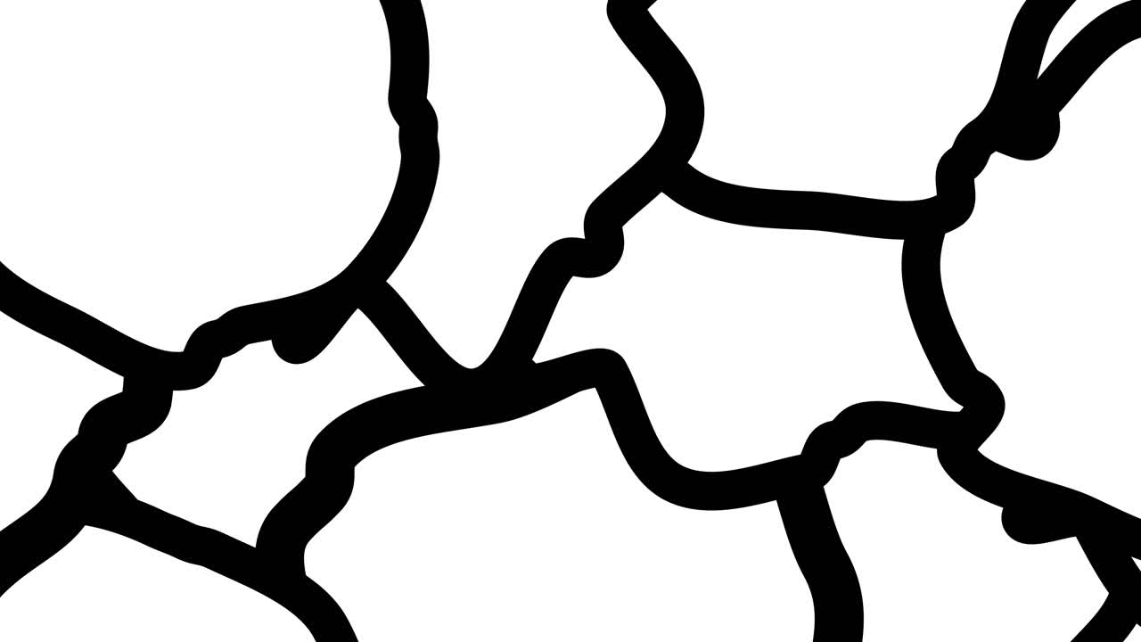 Abstract Black And White Animated Pattern