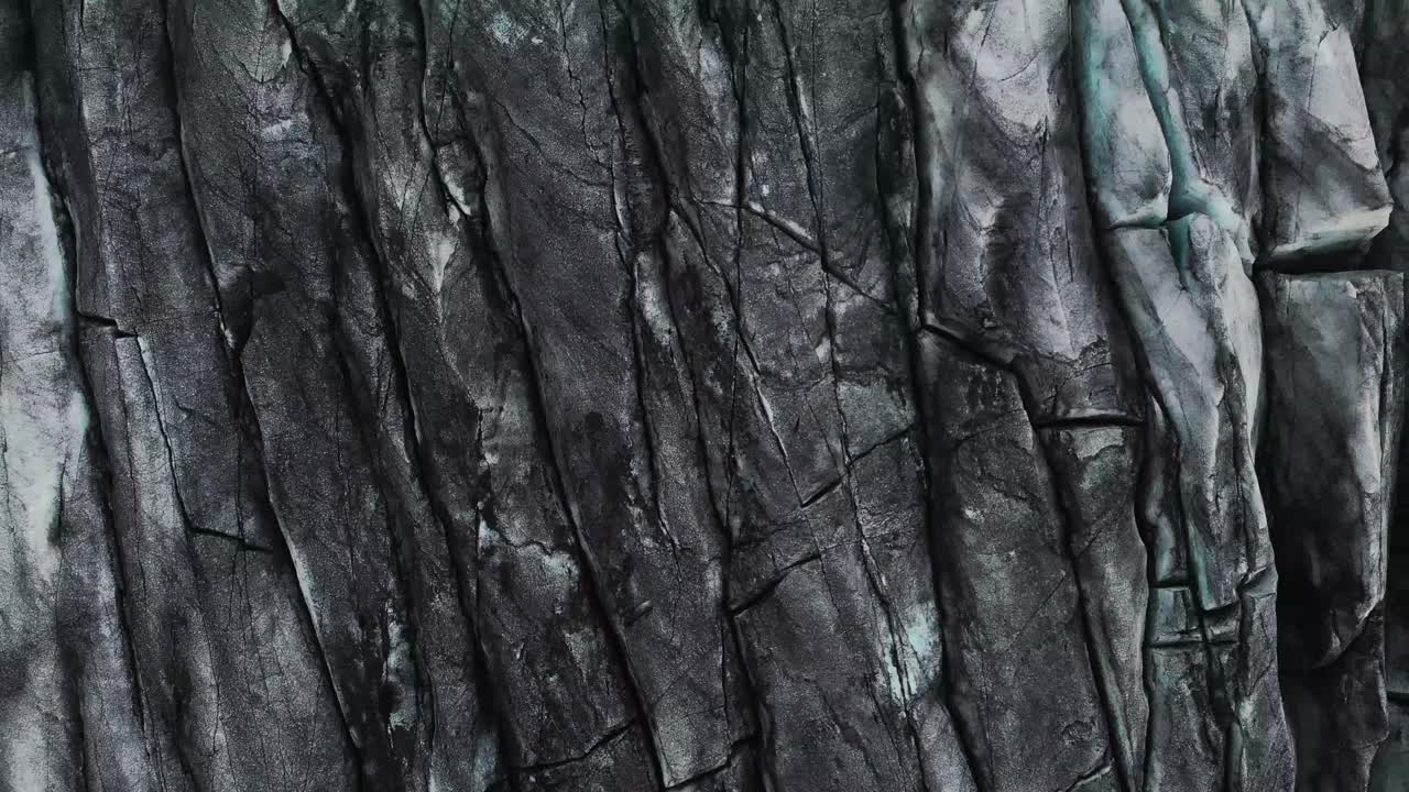 esta es una toma desde arriba del glaciar snæfellsjökull en islandia