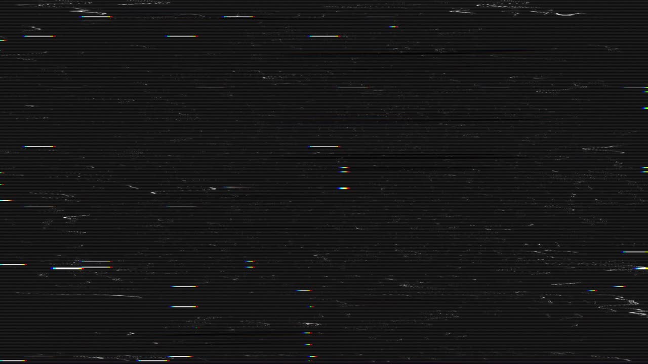 4k glitches error from an old tape or old tv loop animation retro video damaged and signal noise