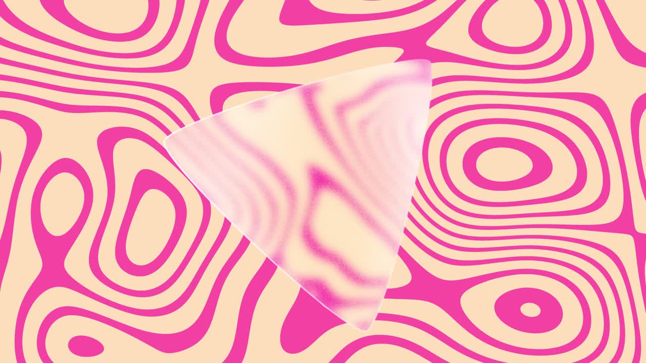 미니멀리스트 추상 애니메이션 삼각형 배경