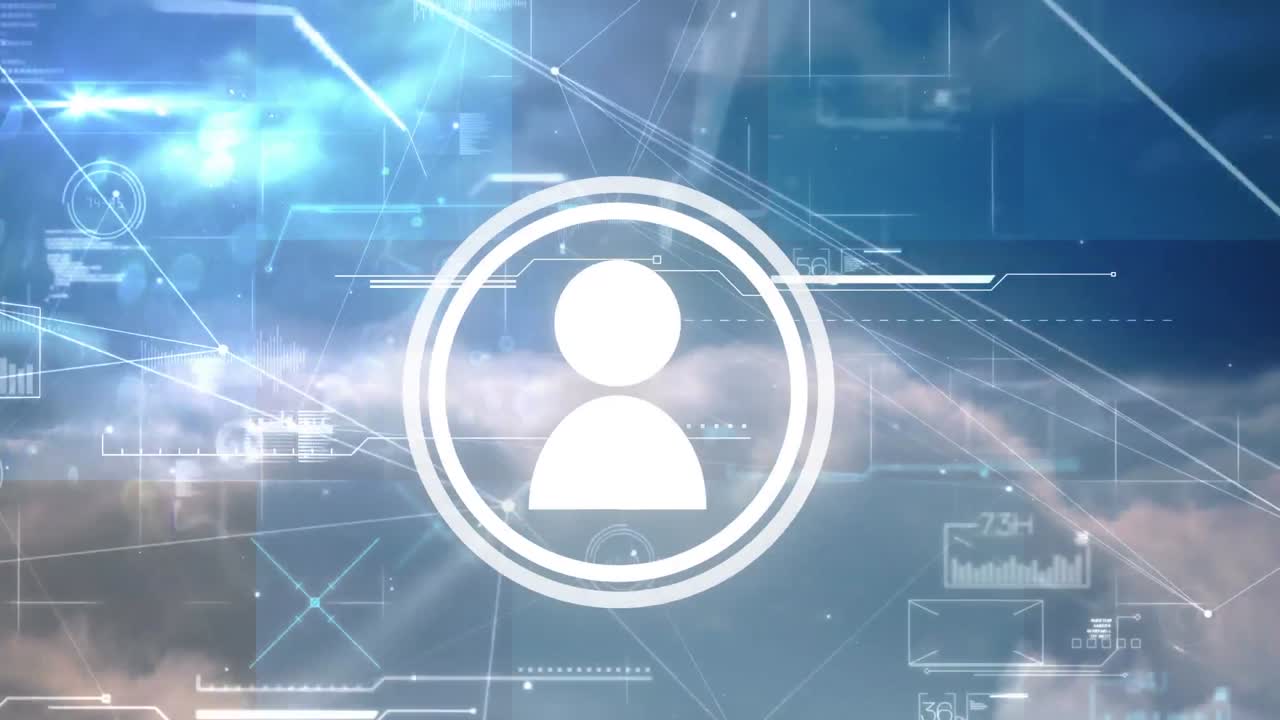 연결 네트워크의 애니메이션과 데이터 처리