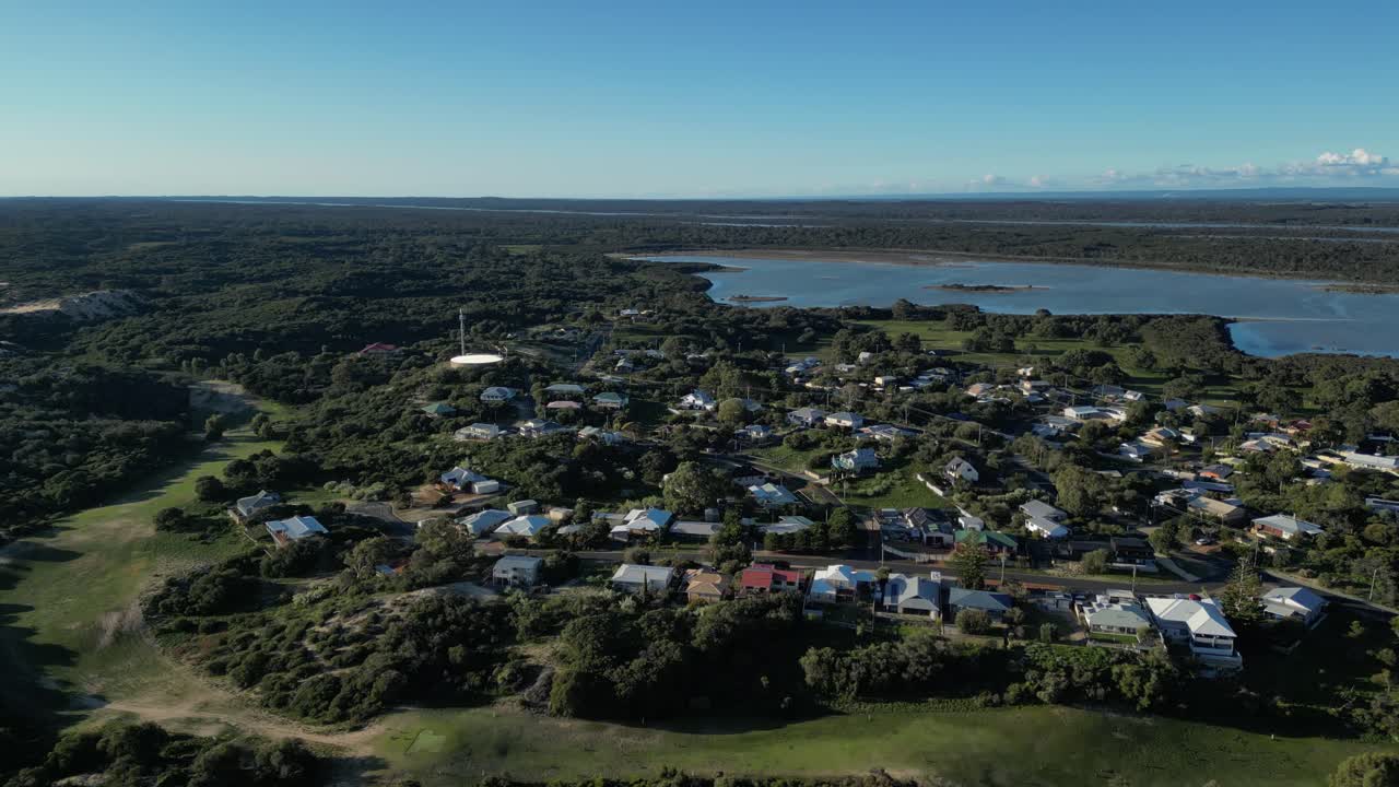 la ciudad de preston beach, australia occidental