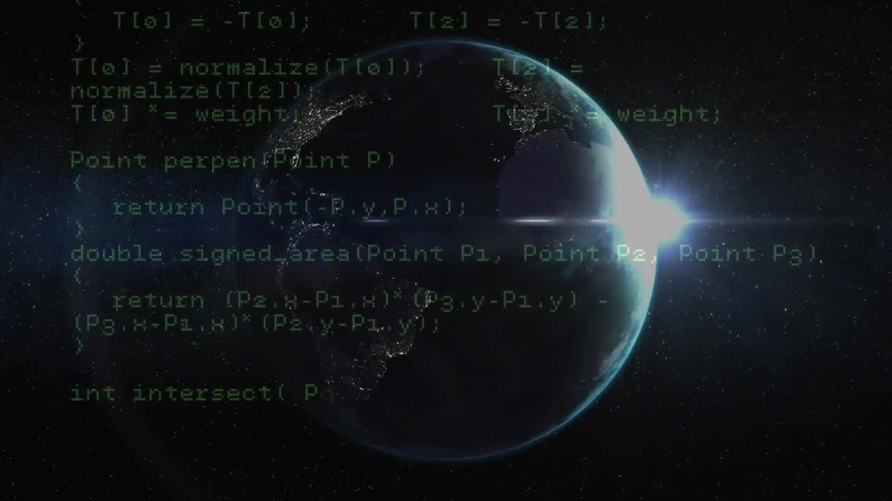 planeta tierra con el sol asomando por detrás