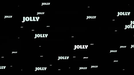 Animation-of-jolly-text-in-repetition-at-christmas-on-black-background