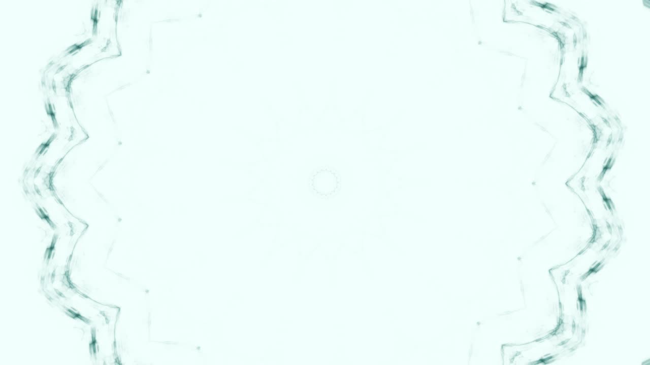 칼레도스코프 시스 잉크 패턴: 4k 추상 백색과 파란색 모션 그래픽 배경, 요가, 클럽, 쇼, 만달라, 프랙탈 애니메이션, 아름다운 밝은 장식, 원활한 루프