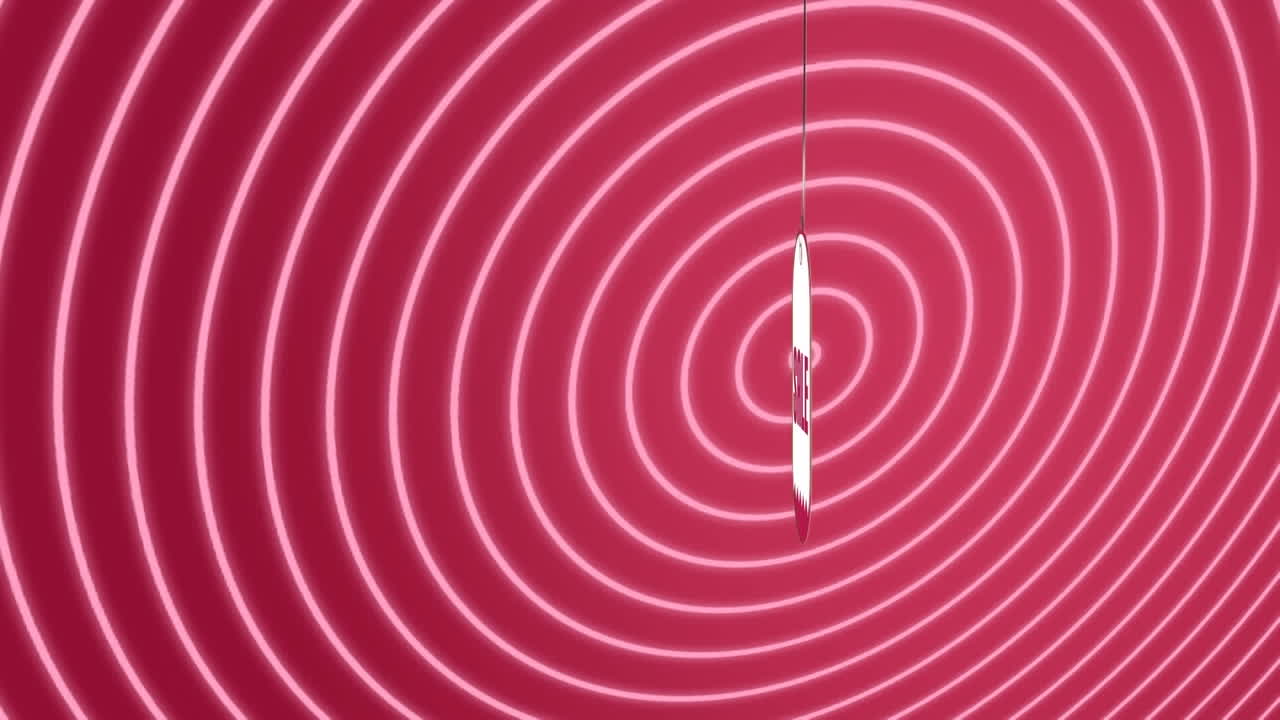 빨간 원 위의 태그에 판매 텍스트의 애니메이션