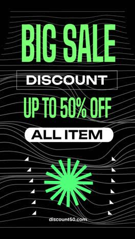 big sale discount up to 50% off all item promotion