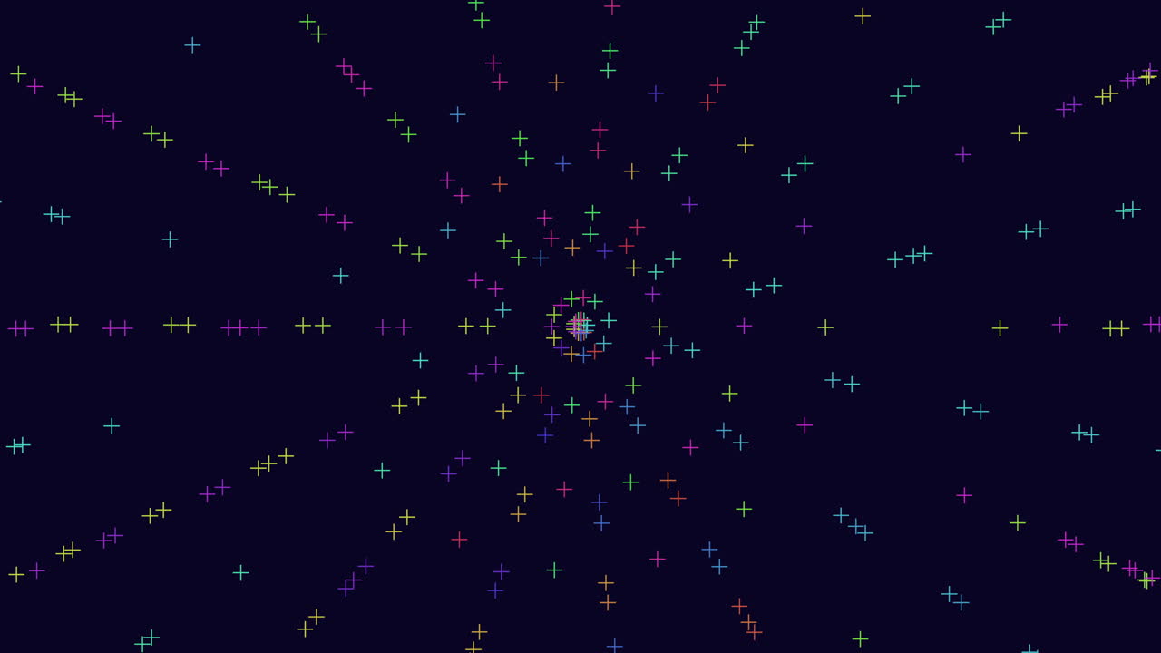 estrellas deslumbrantes brillando en una pantalla vibrante en un fondo oscuro