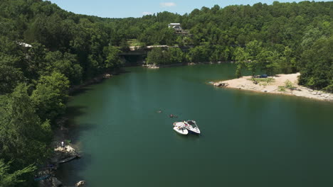 hogscald hollow:a yacht paradise on beaver lake, arkansas, usa