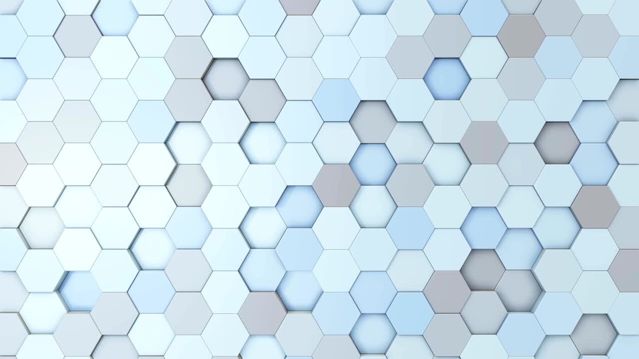 abstracto de vídeo en bucle de renderización 3d