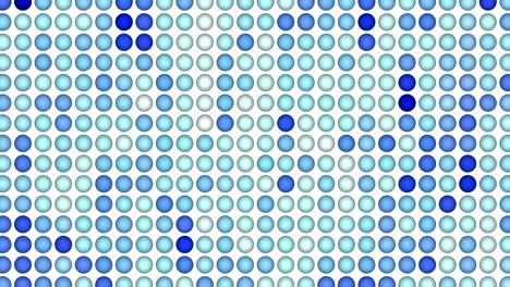 animación abstracta con fondo azul estilizado