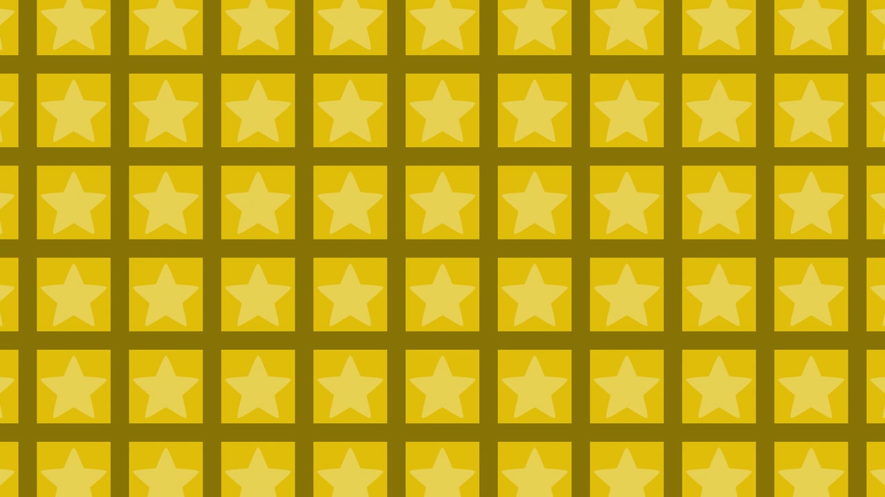 Gold Star Pattern