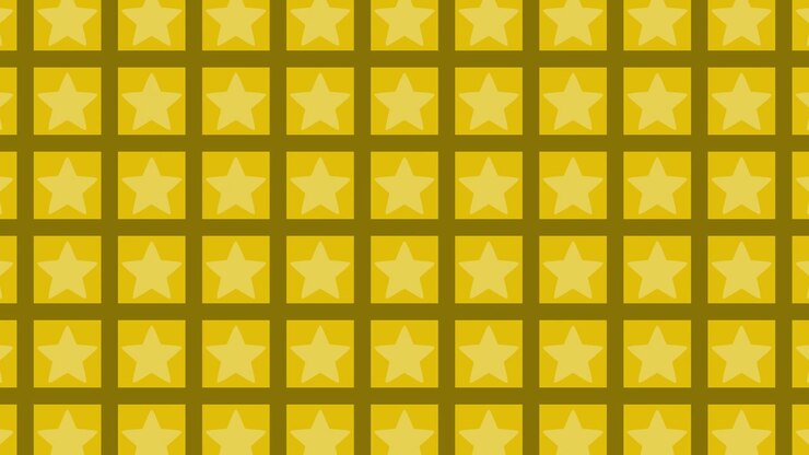 Gold Star Pattern