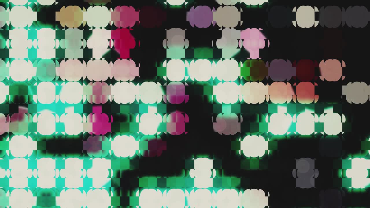 kaleidoscopio en movimiento. gráficos en movimiento de 4k