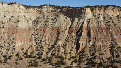 dolly left of desert mountain