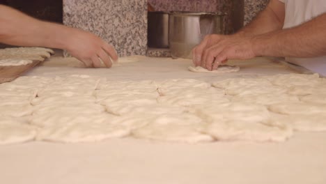 preparing flatbreads