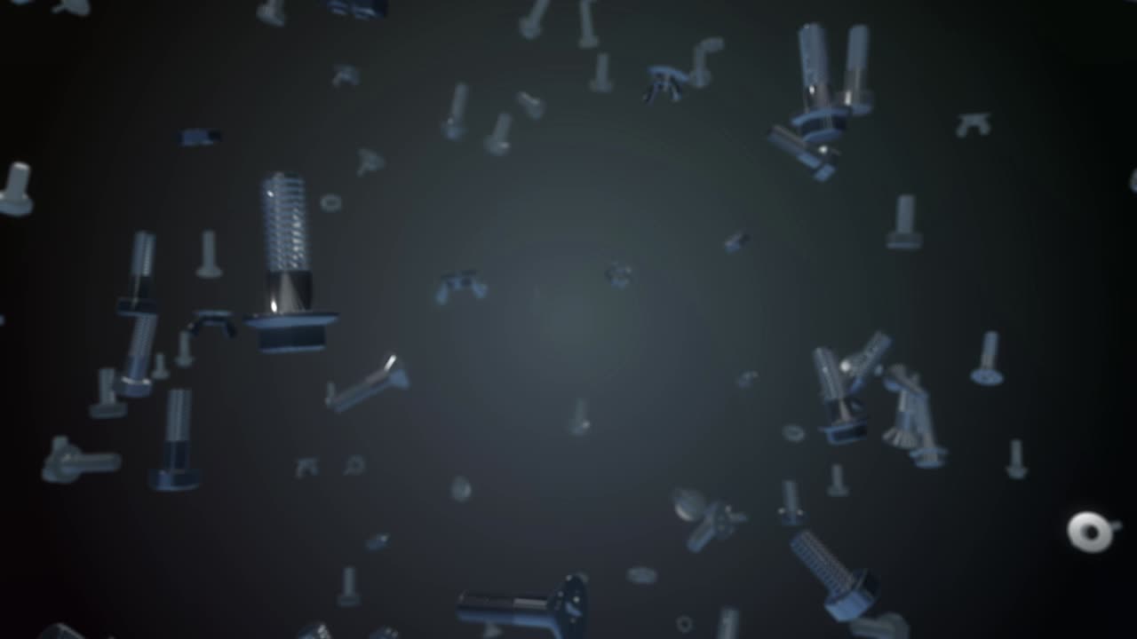 3D Motion Background – Chrome Hardware