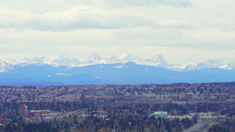 Birds-eye-view-of-mountains-in-the-distance