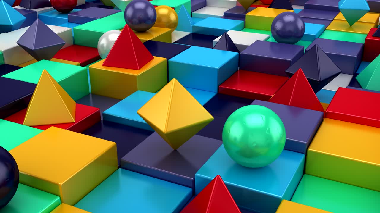 fondo de formas geométricas